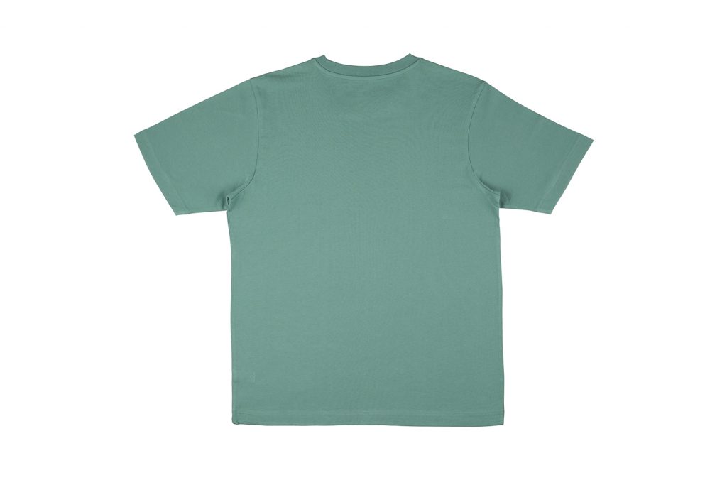 Continental - Neutral Fit Oversized Heavy Jersey T-Shirt in Sage Green ...